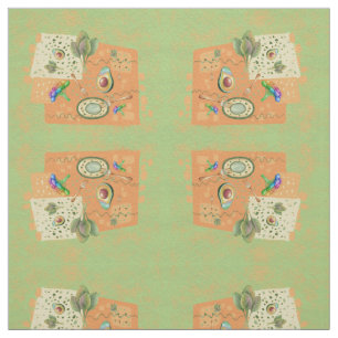 Tissu Art vagitable de la nourriture saine