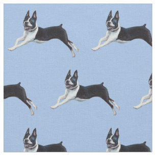 Tissu artistique de Boston Terrier Dog