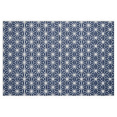 Tissu Asanoha Style - Blanc sur Dk Blue 001744 (Fat Quarter)