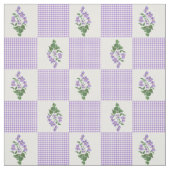 Tissu assez mauve de violettes douces de patchwork (Échantillon)