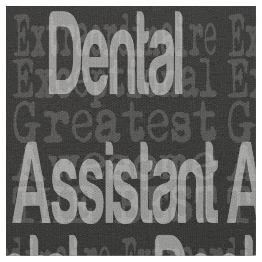 Tissu Assistant Dentaire Extraordinaire (Fermer)