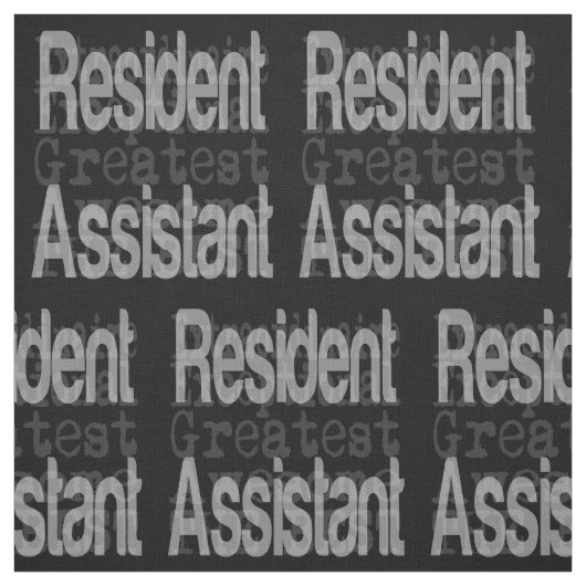 Tissu Assistant Résident Extraordinaire (Échantillon)