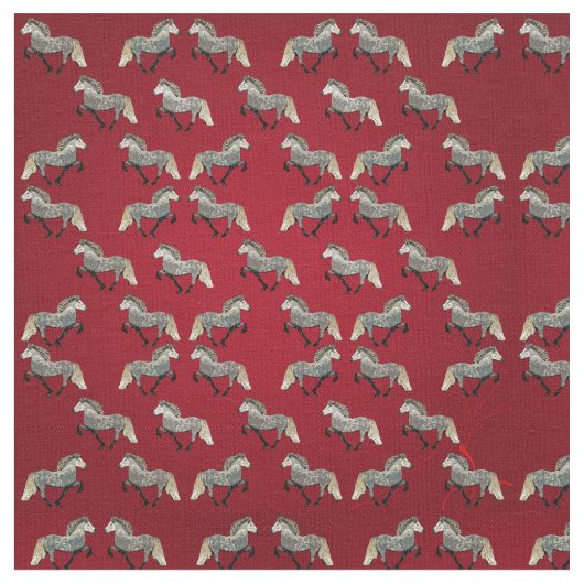 Tissu Astrid en rouge (Fermer)