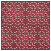 Tissu Astrid en rouge (Échantillon)