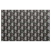 Tissu astronaute drôle de girafe (Fat Quarter)