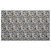 Tissu Attaque arc-en-ciel (Fat Quarter)