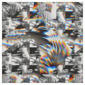Tissu Attaque arc-en-ciel (Détail)