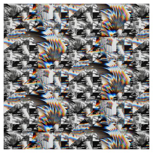 Tissu Attaque arc-en-ciel (Échantillon)