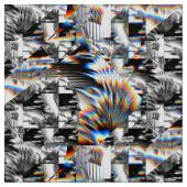 Tissu Attaque arc-en-ciel (Fermer)