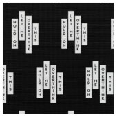 Tissu Attends, Laisse-Moi Repenser Cela (Fermer)
