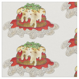 Tissu Aubgergine Parme Parmesan Italien