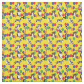 Tissu Aussies Australian Shelpherds et Balloons du Parti (Échantillon)
