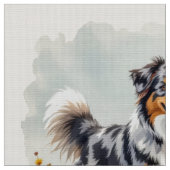 Tissu Australian Shepherd Dog Merle Long Tail (Fermer)
