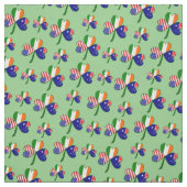 Tissu Australie Shamrock (Échantillon)