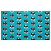 Tissu australien de popeline de polyester de chiot (Fat Quarter)