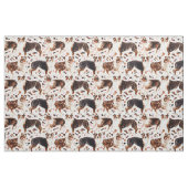 Tissu AUSTRALIEN SHEPHERD Painterly Watercolor Chien (Fat Quarter)