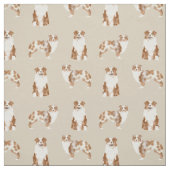 Tissu Austrarlian Shepherd roux merle (Échantillon)