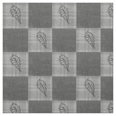 Tissu Automne 4 coins Tons gris (Échantillon)