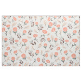Tissu aux Coquelicots Rouges Scandi (Fat Quarter)