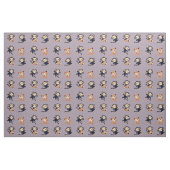 Tissu avec de mignons singes (Fat Quarter)