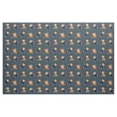 Tissu avec de mignons singes (Fat Quarter)