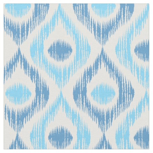 Tissu avec motif ikat (Fermer)