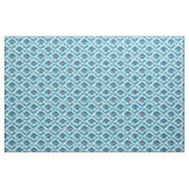 Tissu avec motif ikat bleu (Yard)