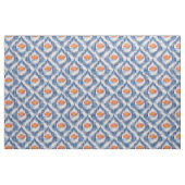 Tissu avec motif ikat bleu (Fat Quarter)