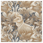 Tissu avec Motif lapin (Fermer)