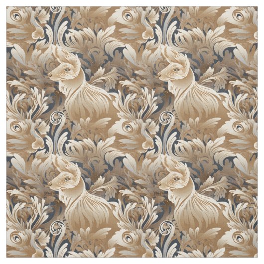 Tissu avec Motif lapin (Échantillon)