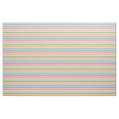 Tissu avec motif zig-zag vintage. (Yard)