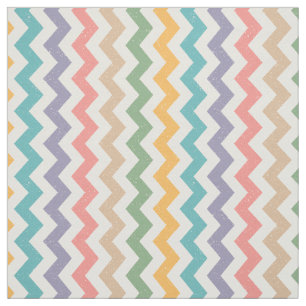 Tissu avec motif zig-zag vintage.