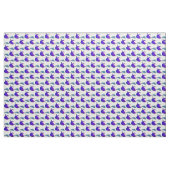 Tissu avec queue de sirène bleue et violette (Fat Quarter)
