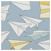 Tissu avion à papier (Fermer)