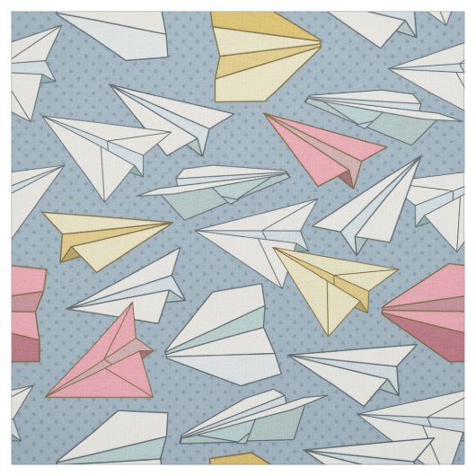 Tissu avion à papier (Échantillon)