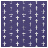 Tissu Avion bleu marine (Échantillon)