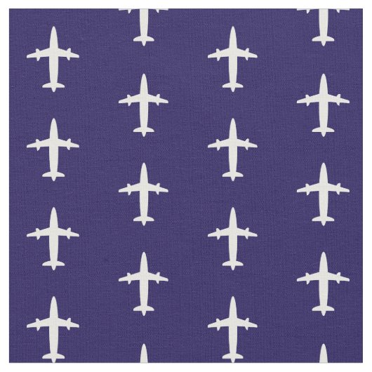 Tissu Avion bleu marine (Fermer)