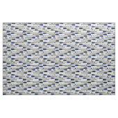Tissu Avirons d'aviron de monogramme bleus (Fat Quarter)