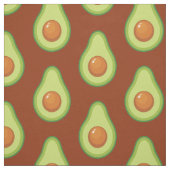 Tissu Avocado Cute Vegetables (Échantillon)