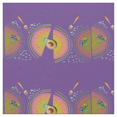 Tissu avocat arc-en-ciel (Détail)