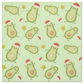 Tissu Avocats & Noël (Échantillon)