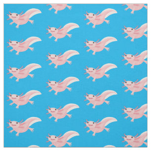 Tissu axolotl rose pâle