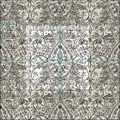 Tissu aziza mono (Carreau)