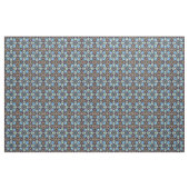 Tissu azulejos jaune et bleu (Yard)