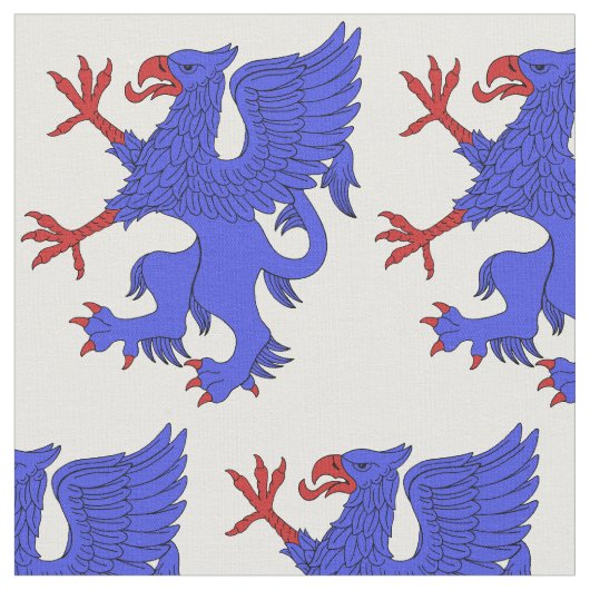 Tissu Azur enrobé de Griffin (Fermer)