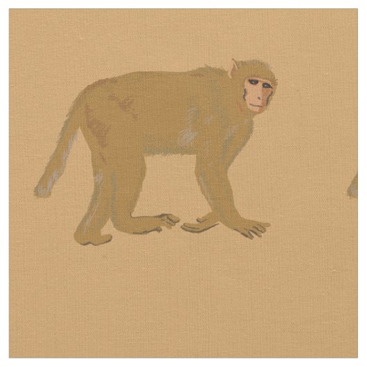 Tissu Baboon Monkey Art  (Fermer)