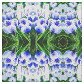 Tissu Baby Blue Crocus (Échantillon)