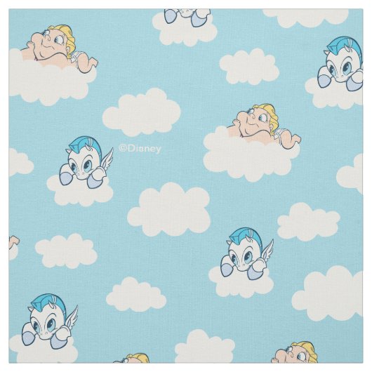 Tissu Baby Hercules and Pegasus Cloud Pattern Fabric (Échantillon)