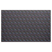 Tissu Bactériophage - Psychodelique (Fat Quarter)