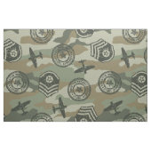 Tissu Badges militaires (Fat Quarter)